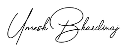 Acharya Umesh Bhardwaj signature